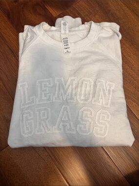 Women White Logo Heavy Longsleeve